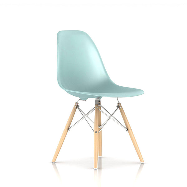 Eames® Moulded Plastic Wood Dowel base Chair - Herman Miller - Open Room