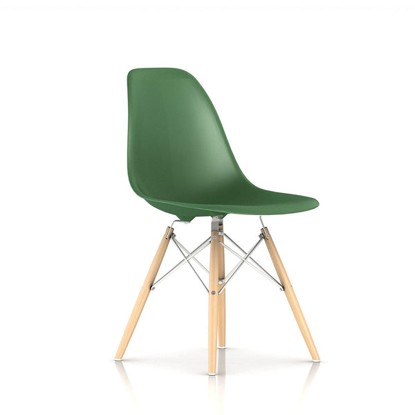 Eames® Moulded Plastic Wood Dowel base Chair - Herman Miller - Open Room