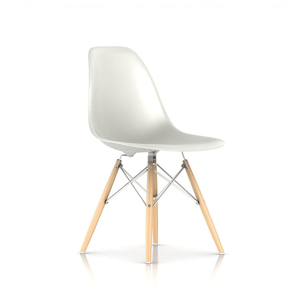 Eames® Moulded Plastic Wood Dowel base Chair - Herman Miller - Open Room