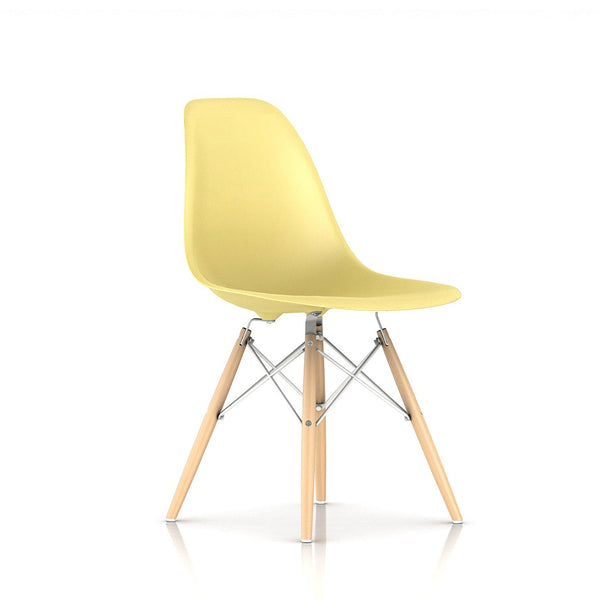 Eames® Moulded Plastic Wood Dowel base Chair - Herman Miller - Open Room