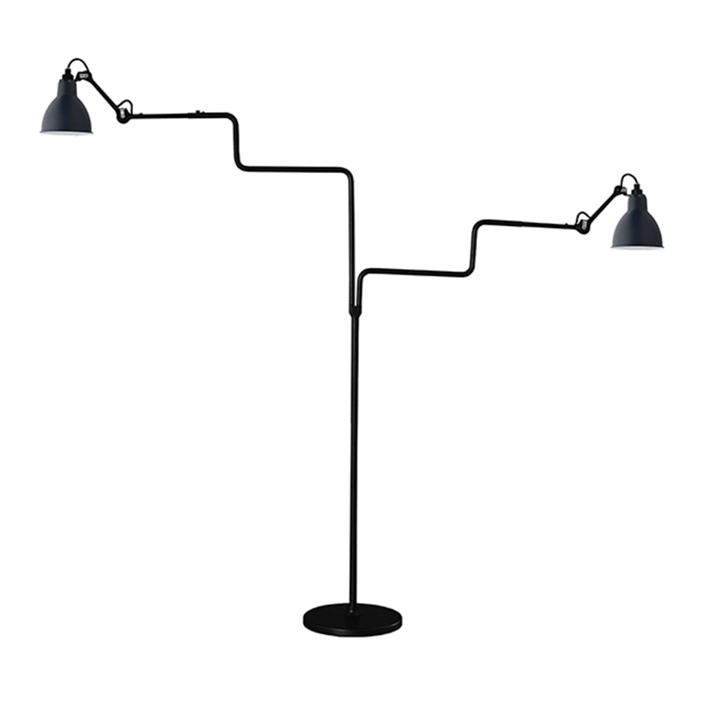 N°411 Double BL Floor Lamp by La Lampe Gras