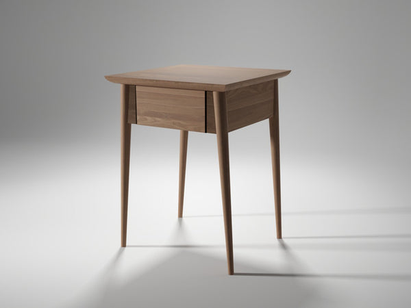 Vintage Bedside Table with Drawer