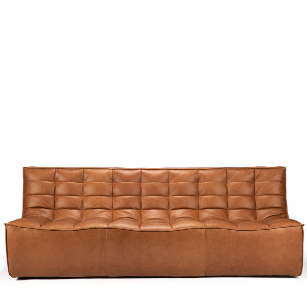 Ethnicraft N701 Sofa 3 Seater - Old Saddle